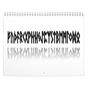 Runas reflejadas - calendario