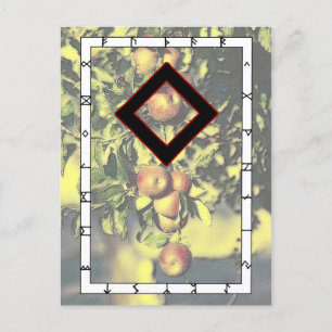 Rune Ingwaz — Tarjeta postal Hero