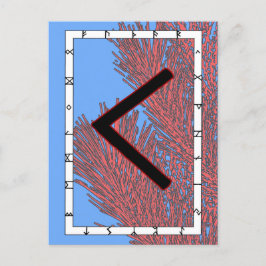 Rune Kenaz - Tarjeta postal del conocimiento