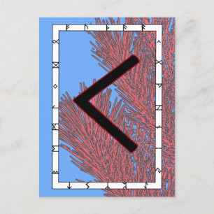 Rune Kenaz - Tarjeta postal del conocimiento