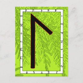 Rune Laguz - ¡VIDA! Postal