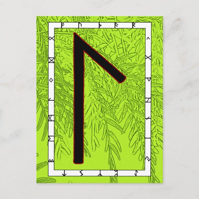 Rune Laguz - ¡VIDA! Postal (Anverso)