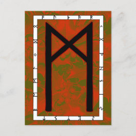 Rune Mannaz - Postal de la Humanidad