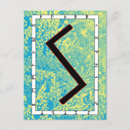 Rune Sowilo - ¡Éxito! Postal