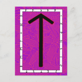 Rune Tiwaz - ¡Victoria! Postal