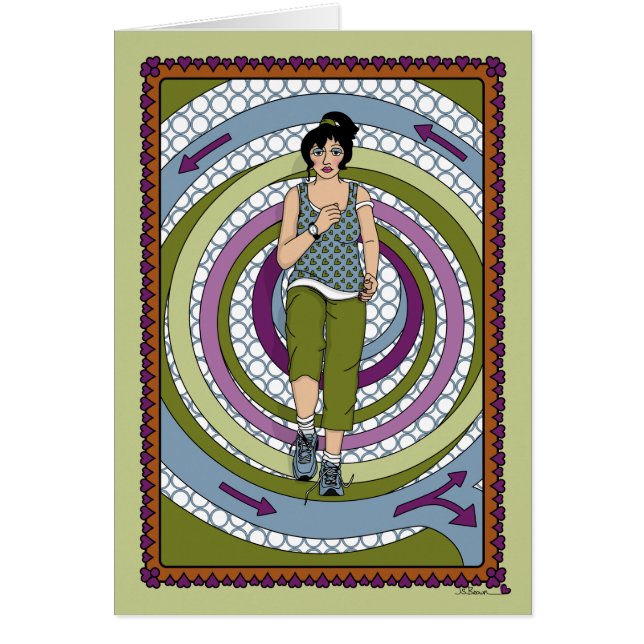 Running in Circles_A_Greeting Card (Frente)