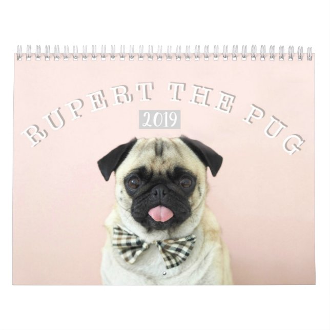 Rupert el calendario de pared del barro amasado (Tapa)