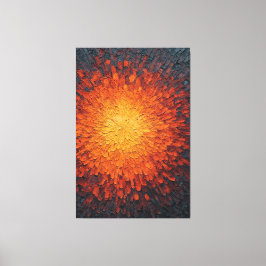 Ruptura Explosiva de Luz Texturizada Arte de Pared