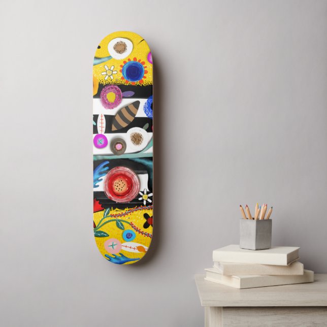 Rupydetequila edición limitada 2022 skateboard (Arte de la pared)