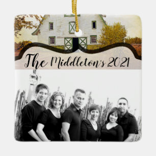 Rus del país del estero de sol del ornamento XMAS