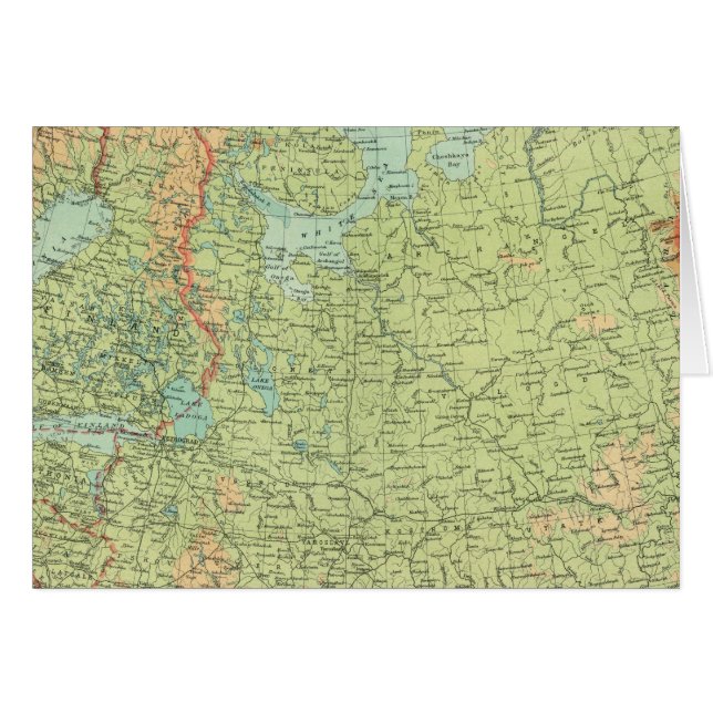 Rusia del Norte y Finlandia (Anverso (Horizontal))