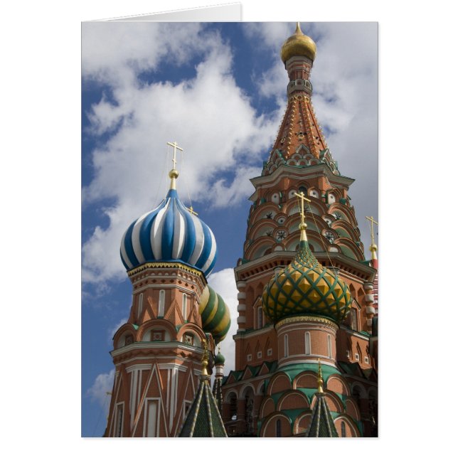 Rusia, Moscú, Plaza Roja. St. Basil 4 (Frente)