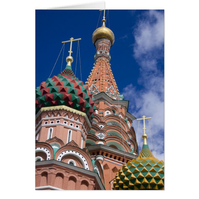 Rusia, Moscú, Plaza Roja. St. Basil 5 (Frente)