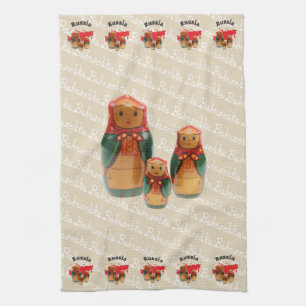 Rusia - Russia Babuschka de paños de vajilla