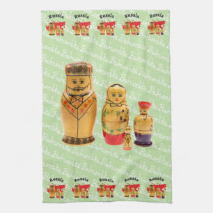 Rusia - Russia Babuschka de paños de vajilla