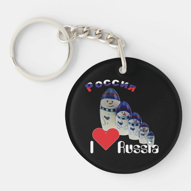 Rusia - Russia Babuschka llavero (Frente)