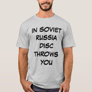 Rusia soviética - el disco le lanza camiseta