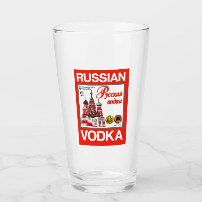 RUSO VODKA (Anverso)
