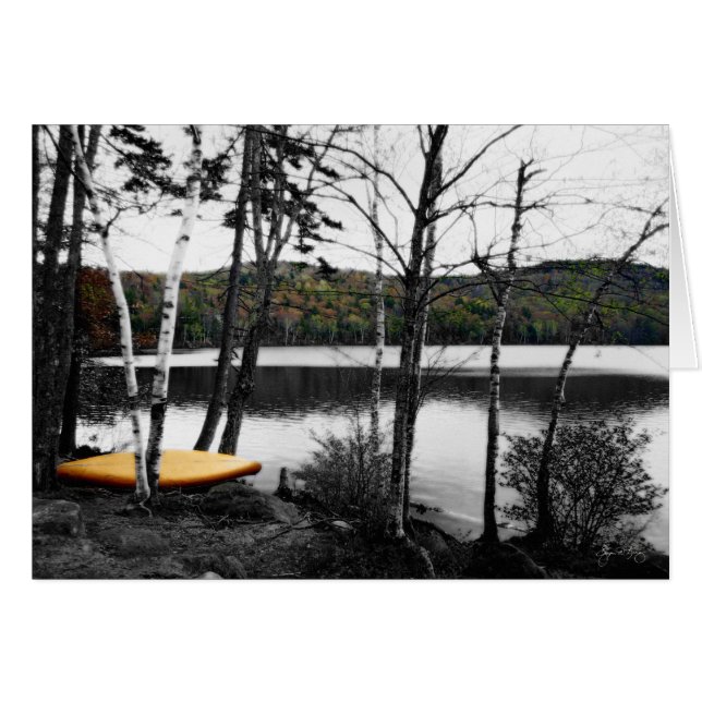 Russell Pond Woodstock New Hampshire (Anverso (Horizontal))