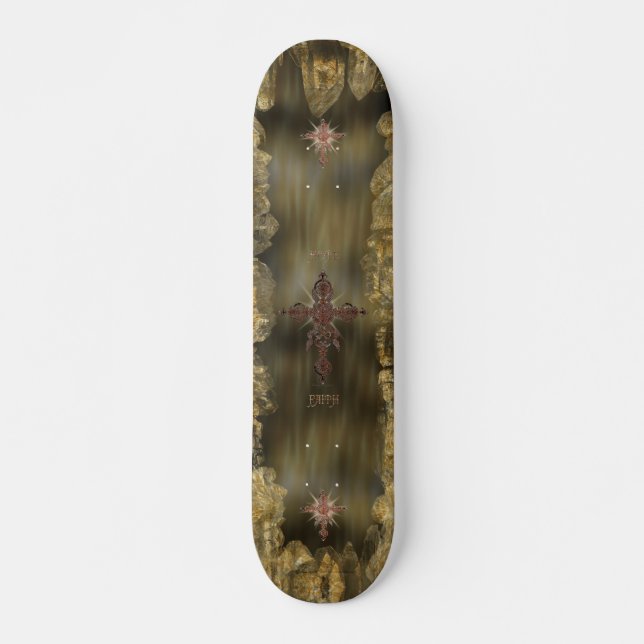 Rust Cross Skateboard (Anverso )