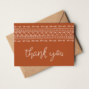 Rust Modern Boho Gracias
