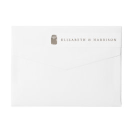 Rustic Burlap Mason Jar Boda