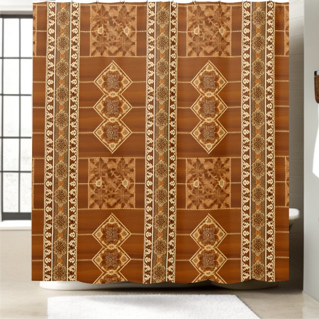 Rustic Country Shower Cortinas estilo 2 (Subido por el creador)