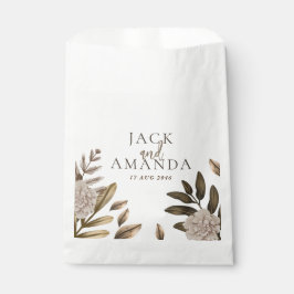 Rustic Elegance Floral fiesta suministra bolsas de