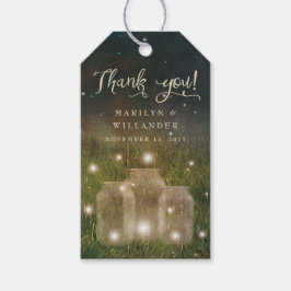 Rustic Garden Mason Jar Encantada Etiqueta de Favo