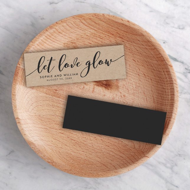 Rustic Kraft Escritura de Boda Relájate Deja que e (Subido por el creador)