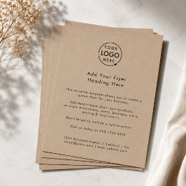 Rustic Kraft | Logotipo Empresarial Publicidad Mod