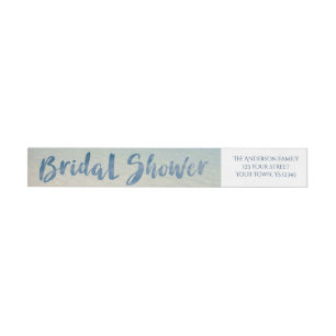 Rustic Tropical Beach Bridal Shower