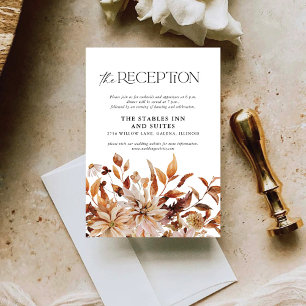 Rústica Caída Sale Recepción de Boda