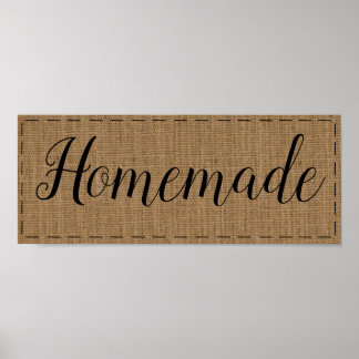 Rústica decoración de campo casera en Burlap