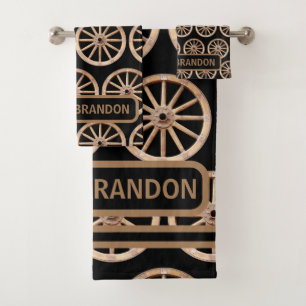 Rústica granja Elegante nombre de familia de moda 