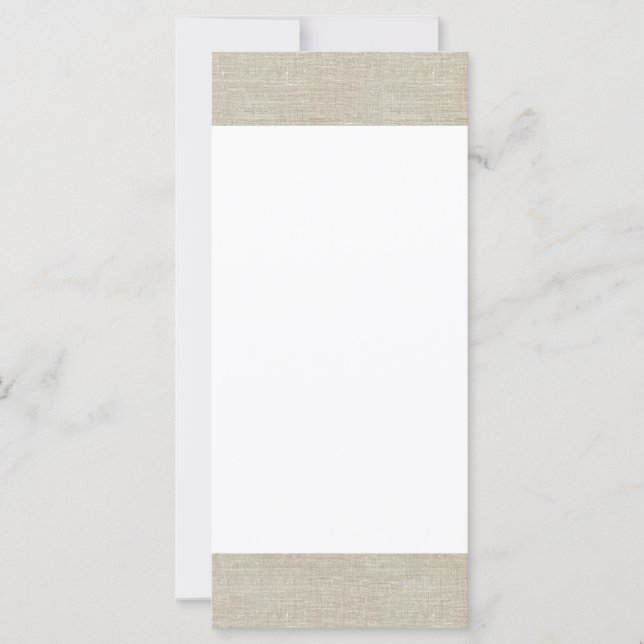 Rústica línea beige impresa (Anverso)