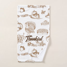 Rústica Minimalista del Día de Acción de Gracias d