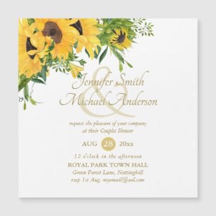 Rústico Boda de girasoles del sur ducha de novia