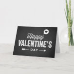 RÚSTICO CHALKBOARD FELIZ TARJETA DEL DÍA DE VALENT<br><div class="desc">RUSTIC CHALKBOARD FELIZ LA TARJETA DEL DÍA DE VALENTINE Tarjeta El día de San Valentín única para dar a su ser querido en El día de San Valentín. Se pueden encontrar otros colores y artículos similares en mi tienda.</div>