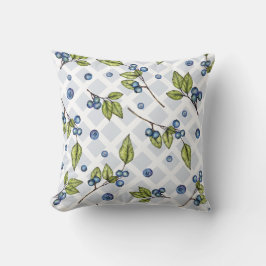 Rústico Cojín decorativo de Entramado de Arándano 