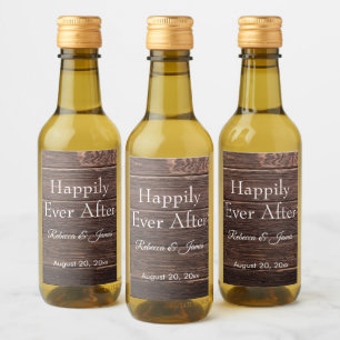 Rústico granero feliz por siempre después de la bo