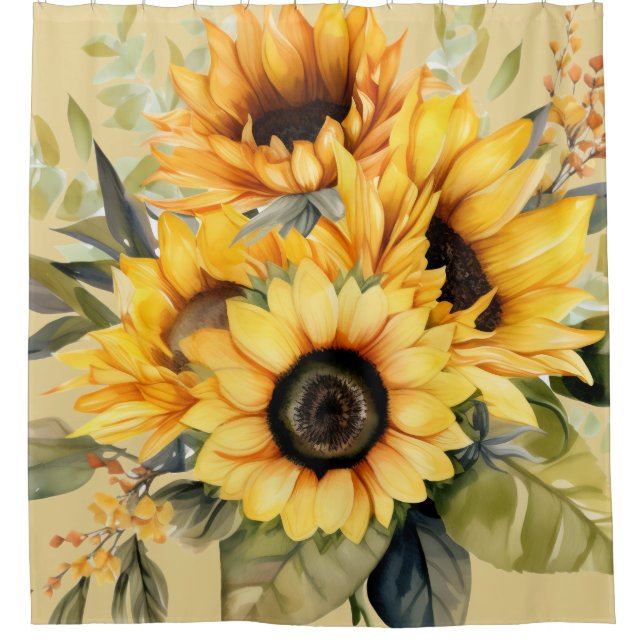 Rústico País Cortina de Ducha Occidental (Anverso)