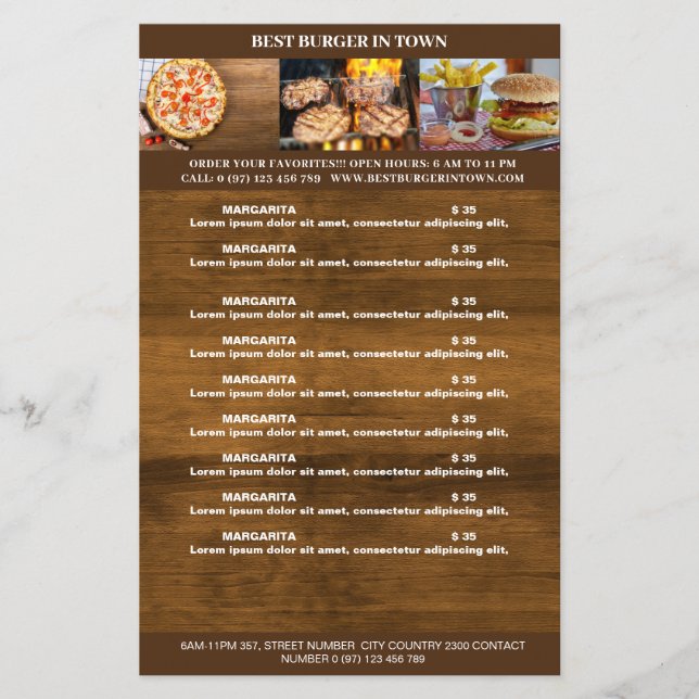 Rustikal Flyer (Frente)