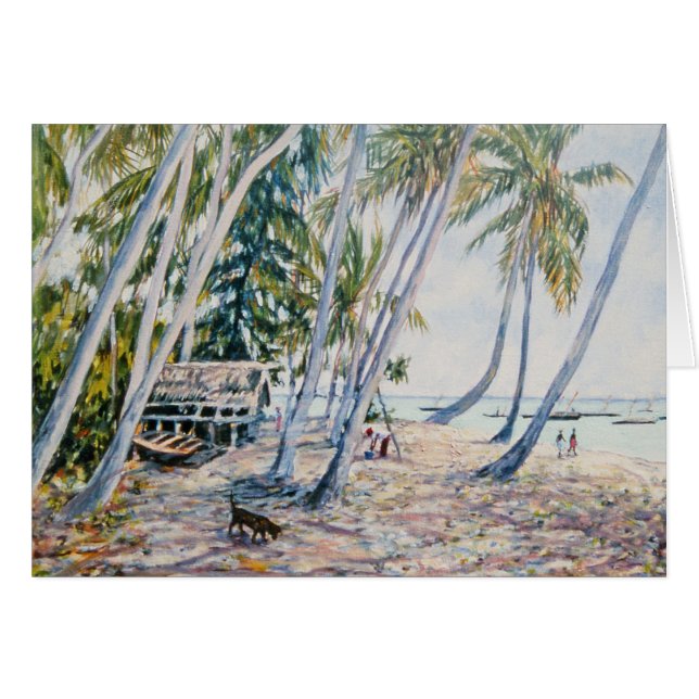 Rustling Palms Zanzibar 2002 (Anverso (Horizontal))