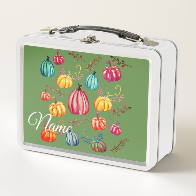 Rustoc Pupmkins Art Custom Name Lunbox (Anverso)