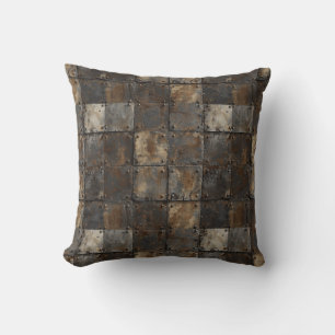 Rusty Cojín decorativo Metalizado