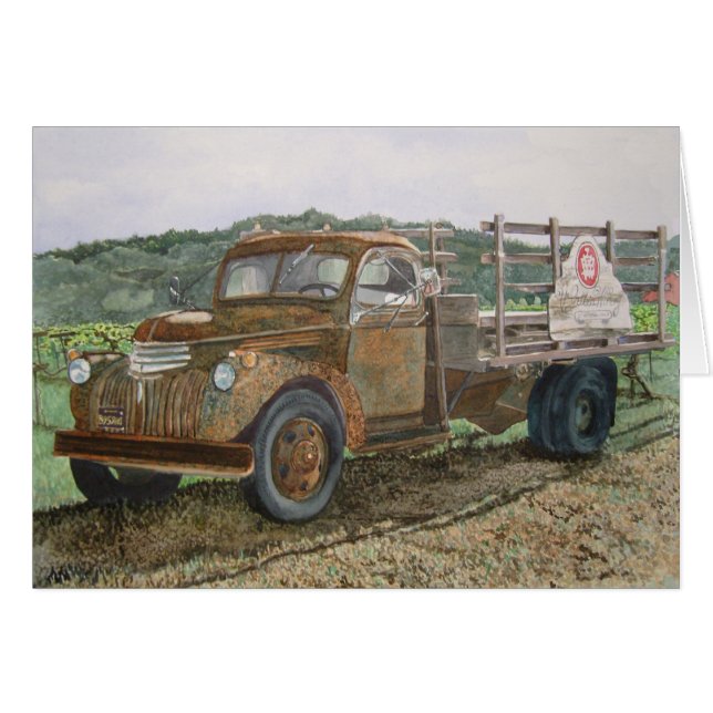 Rusty Truck Sattui Winery Napa Valley (Anverso (Horizontal))