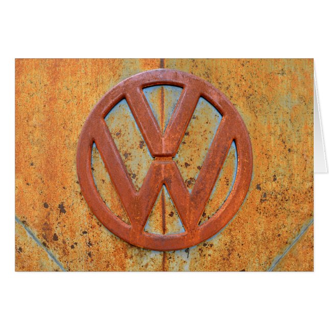 Rusty Vintage Bus Logo (Anverso (Horizontal))