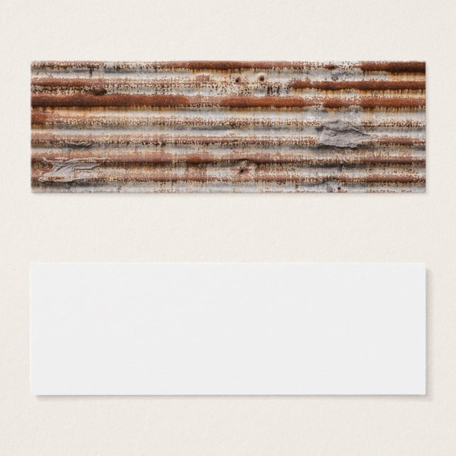 Rusty vintage Metalizado (Anverso y reverso)