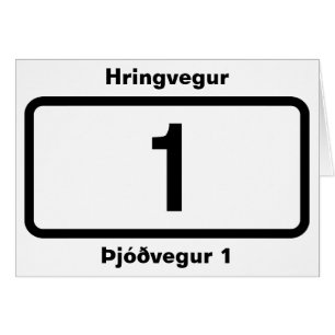Ruta 1 (Thjóðvegur 1) Ruta de Anillo (Hringvegur)